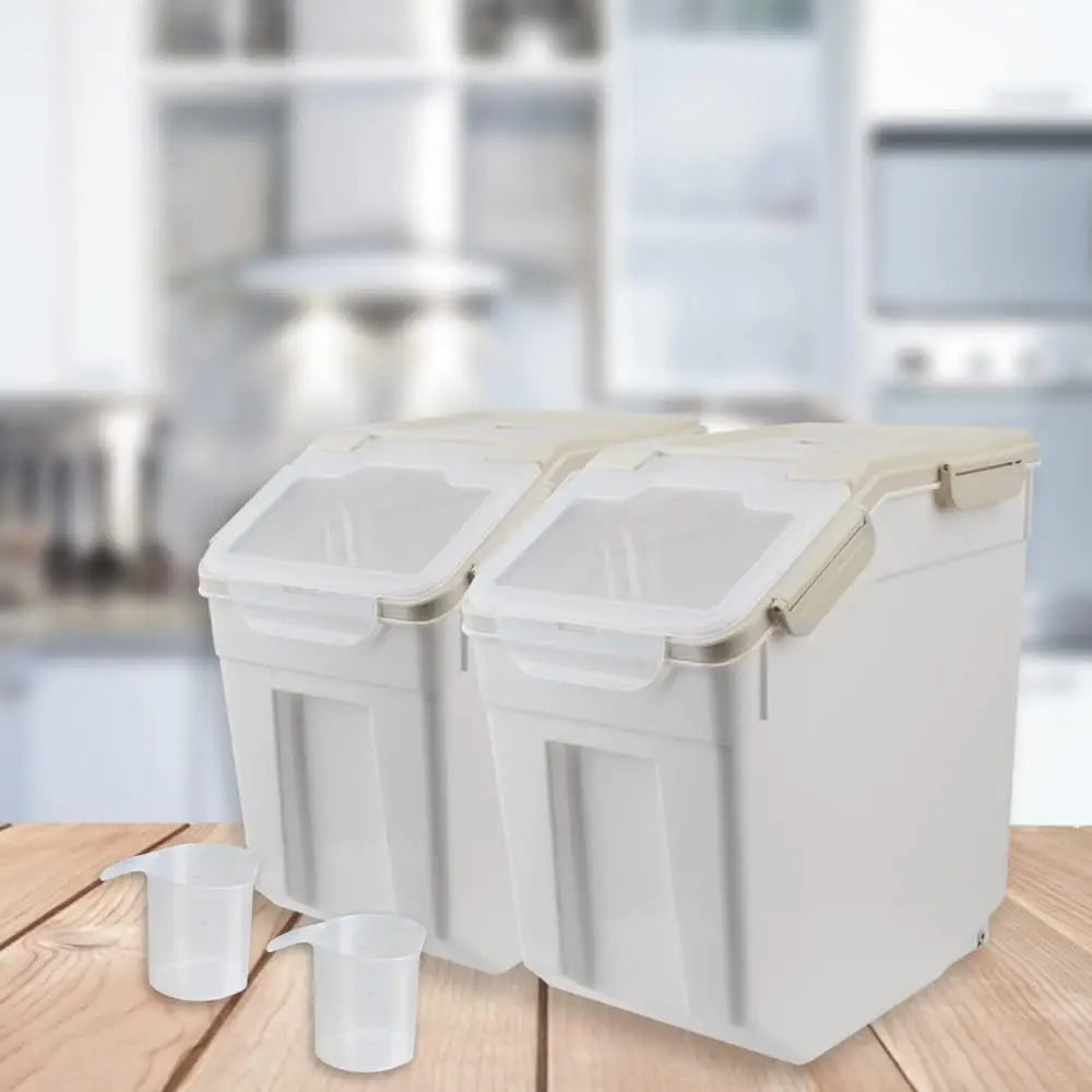 50 lb Flour Storage Container, 2 Pack