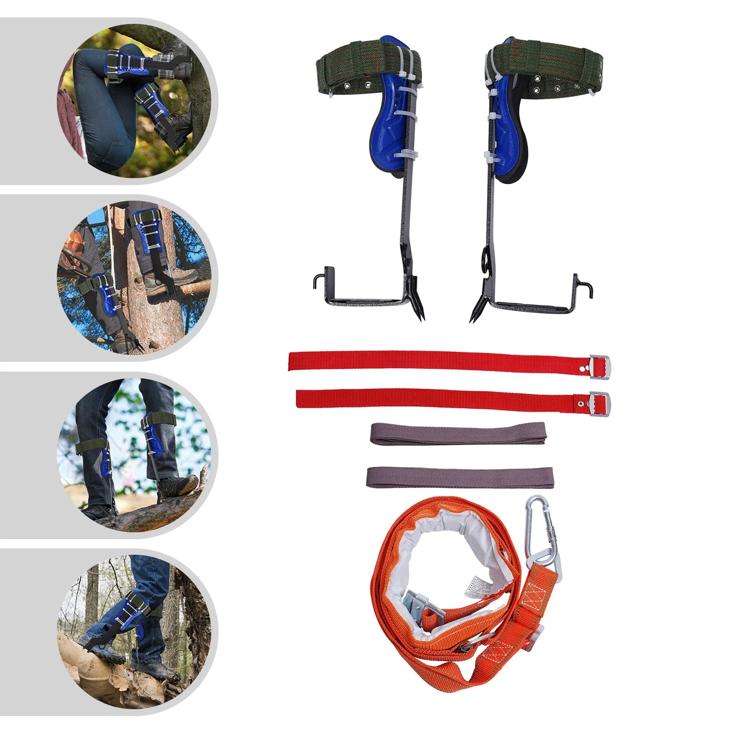 Tree Climbing Spikes for Safe and Easy Tree Ascents
