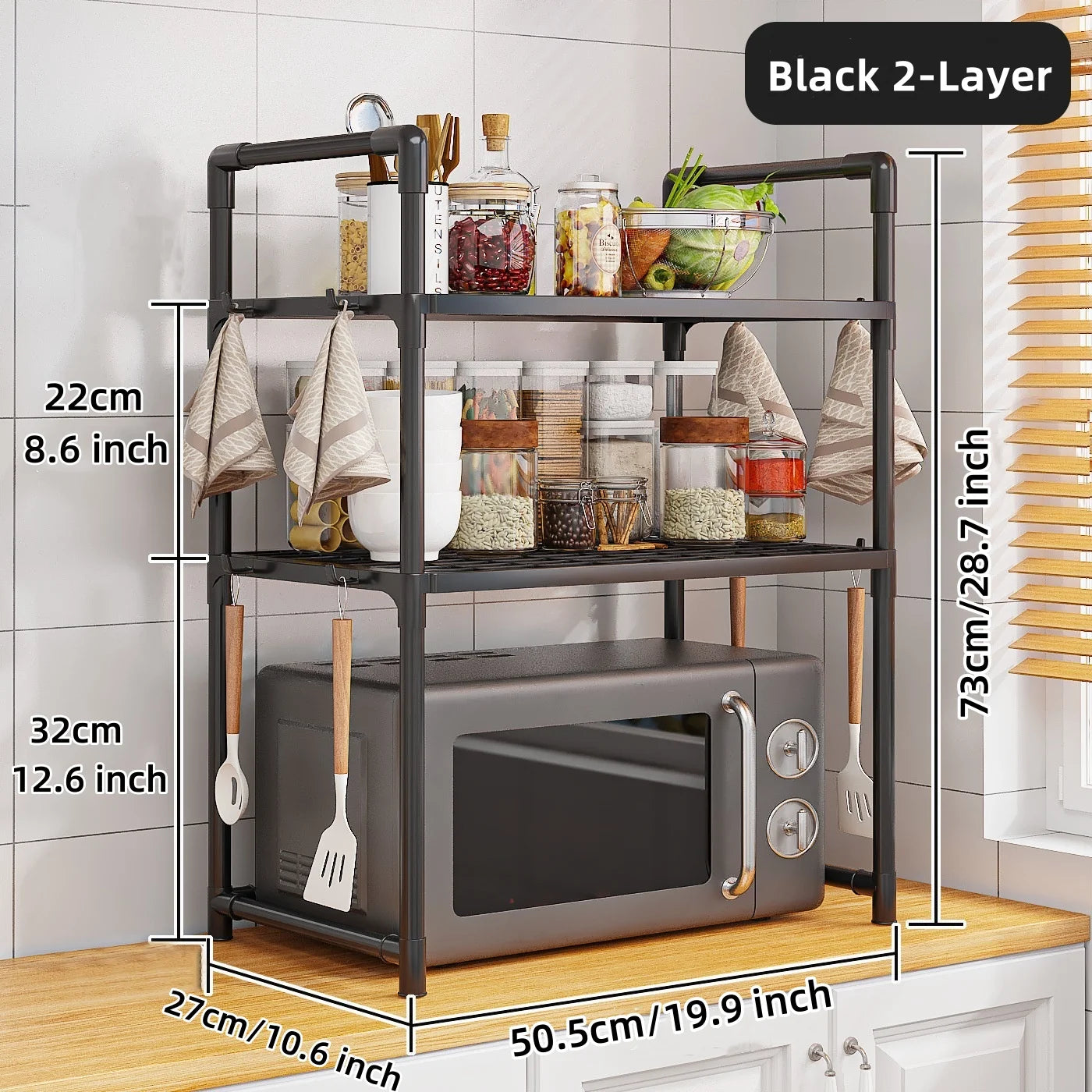 Durable Microwave Stand Shelf
