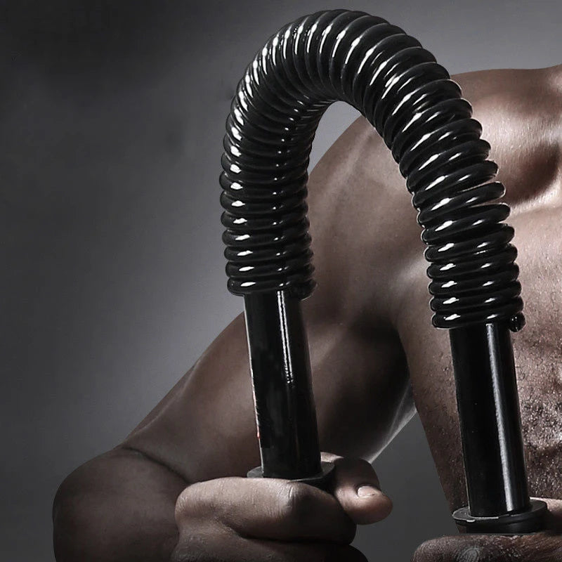 Spring Arm Strength Bar Trainer For Upper Body Workout