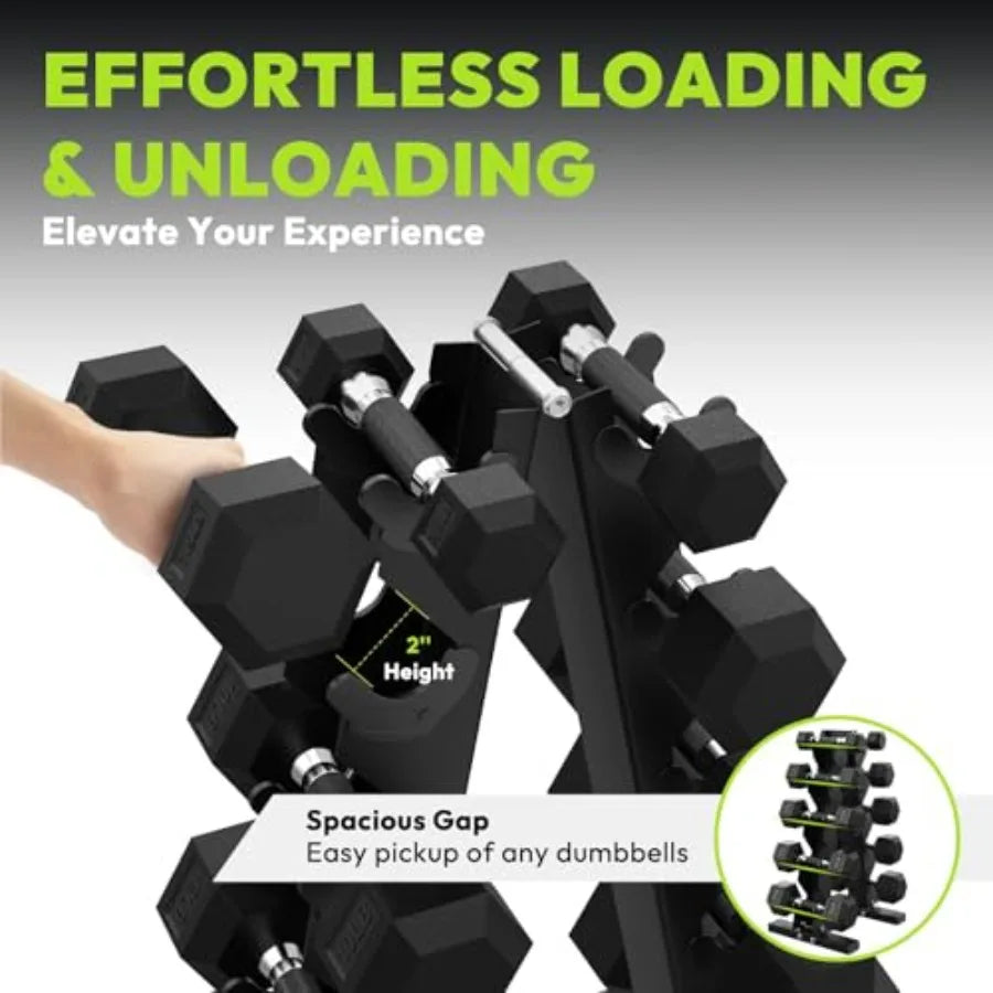 XMSJ Hex Dumbbell Sets For Strength Training Home Gym