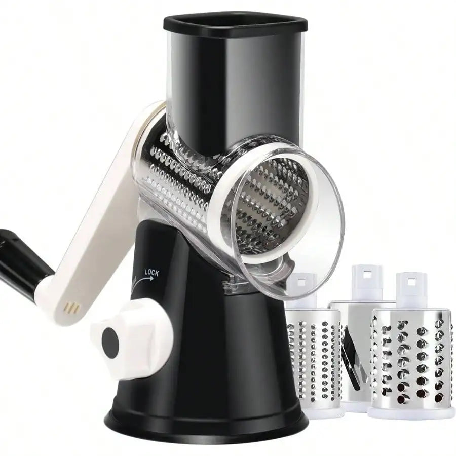 AEDG Manual Rotary Cheese Grater Stainless Steel Kitchen Tool