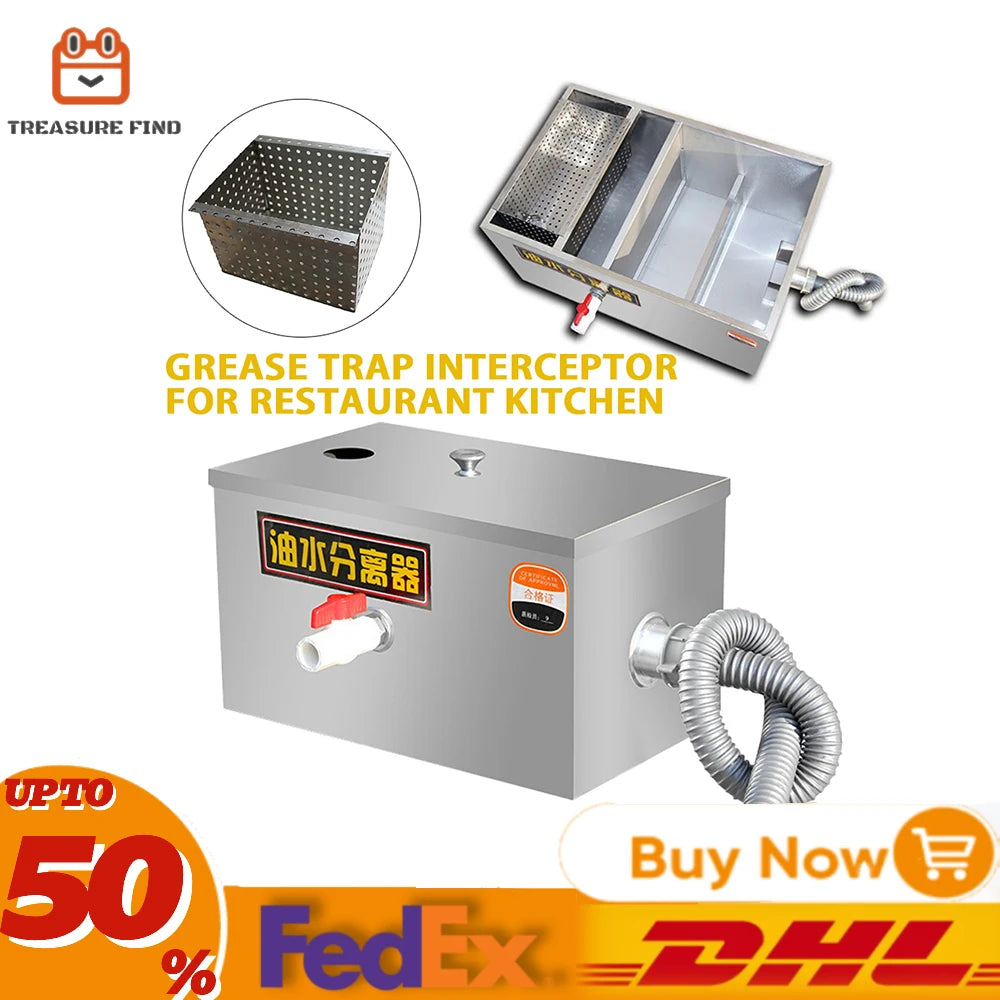 Grease Trap Stainless Steel Interceptor