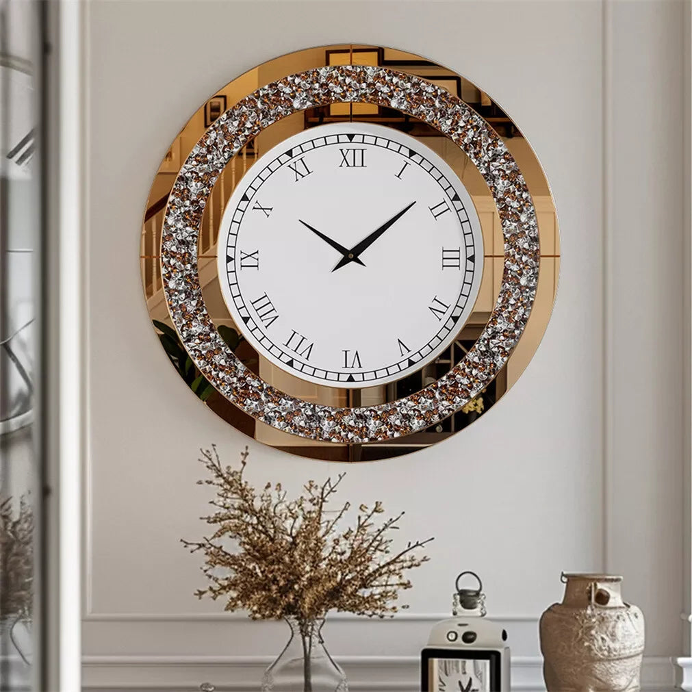 LUVODI 32inch Modern 3D Wall Clock