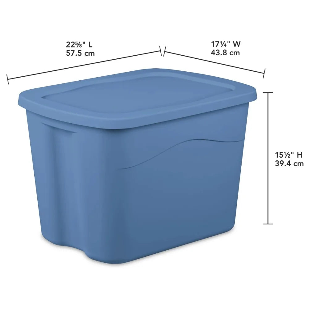 Sterilite Stackable Plastic Storage Bin