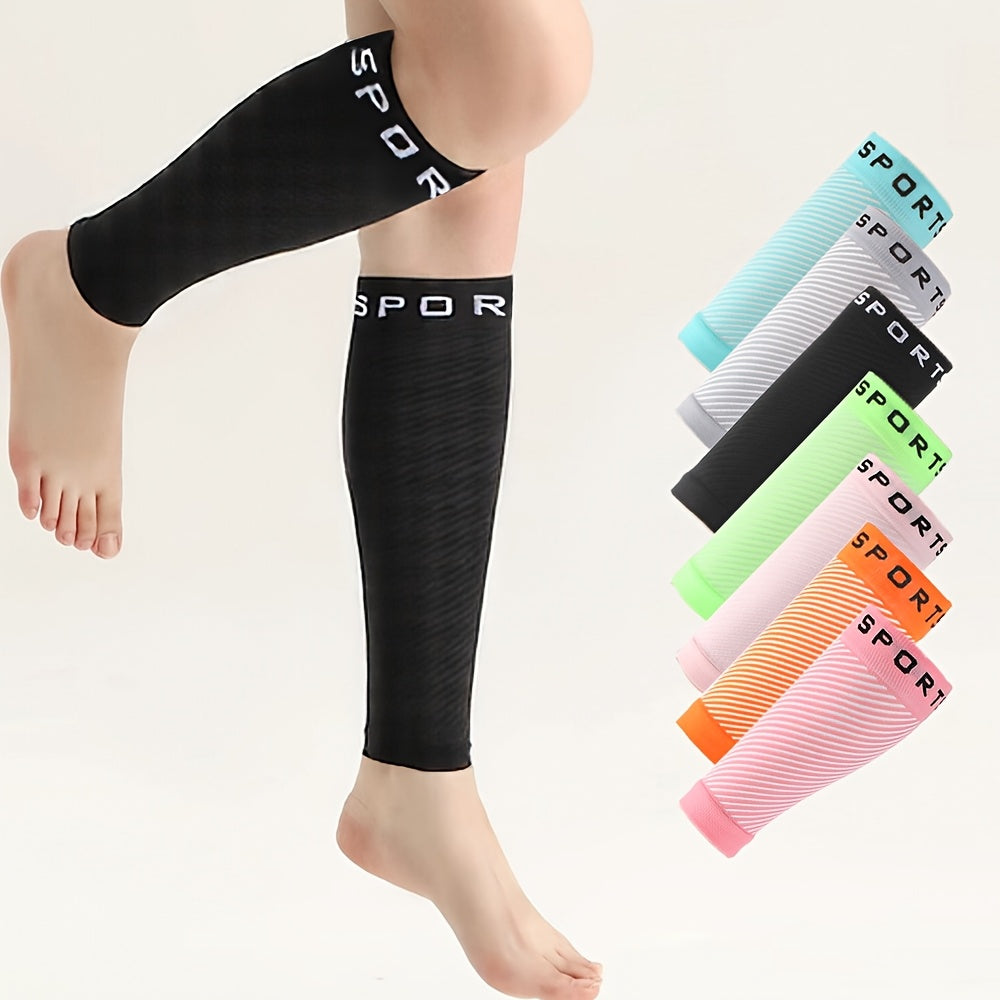4 Pairs Womens Compression Sleeves Leg Warmers For Support