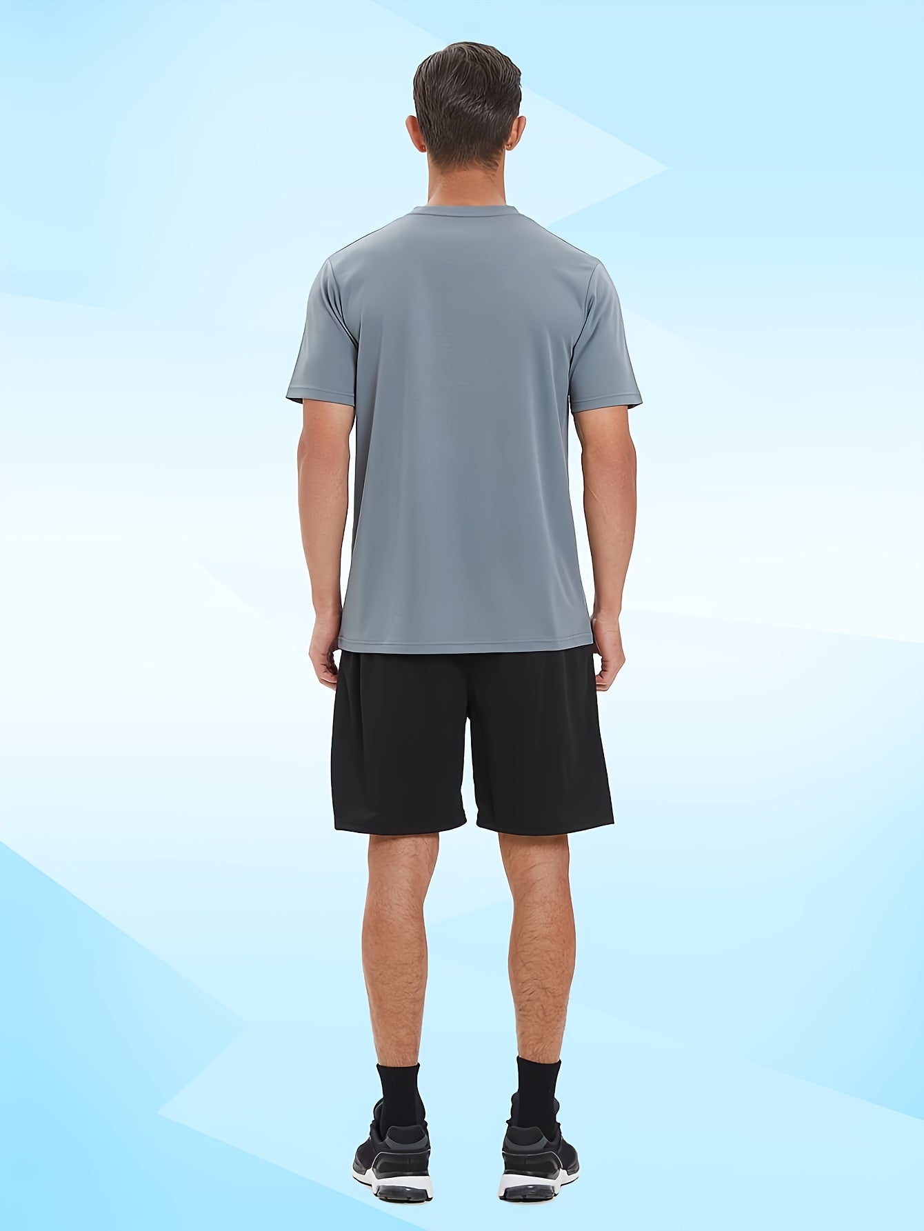 Six Piece Men's Sports Suit for Running and Gym Wear