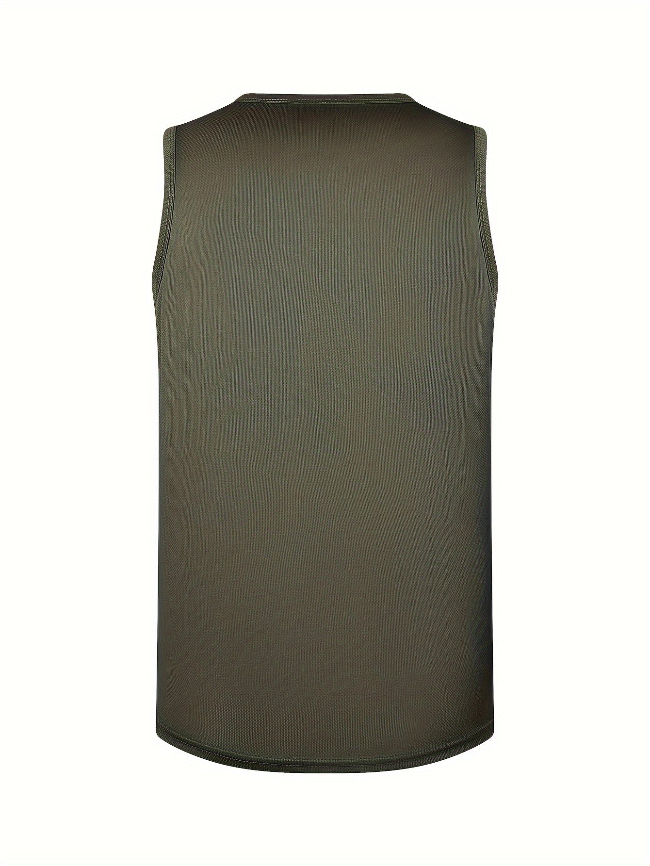 14 Pack Men'S Breathable Crew Neck Vest