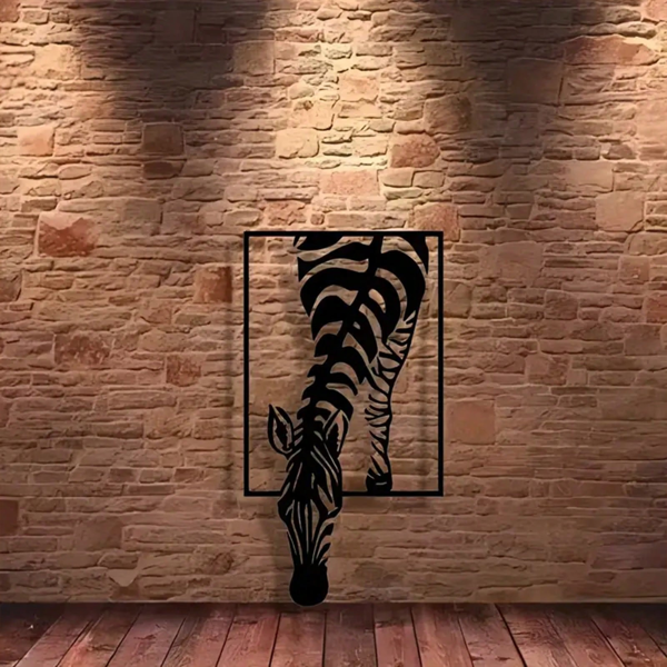 Minimalist Zebra Wall Art
