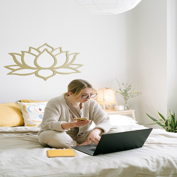 Lotus Metal Wall Art