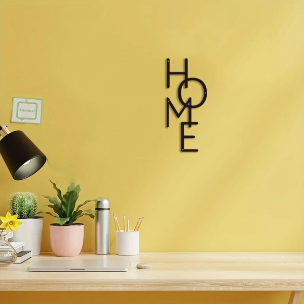 Unique Metal Home Sign for Entryway Decor and Housewarming Gift