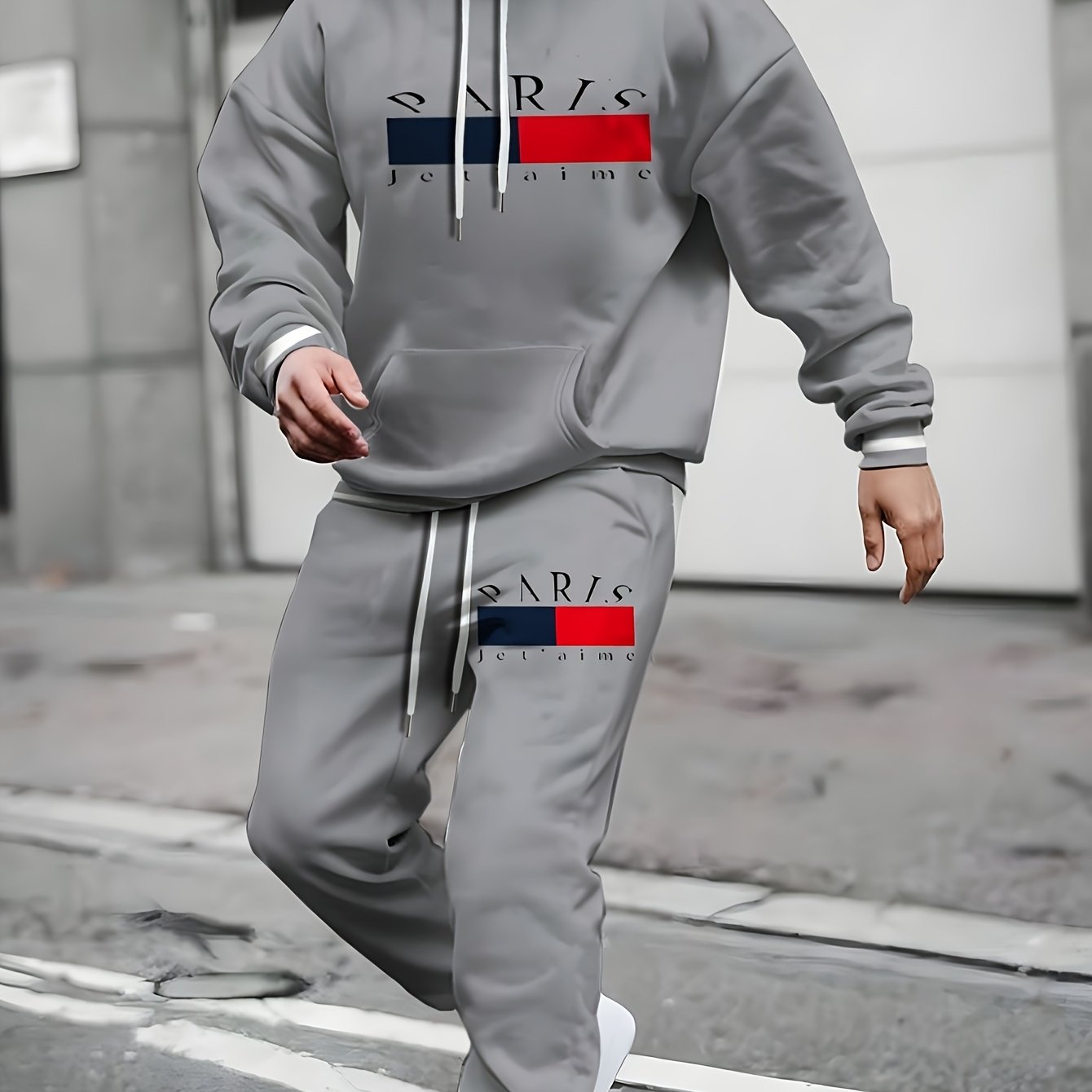 [2pcs Paris Sports Suit]