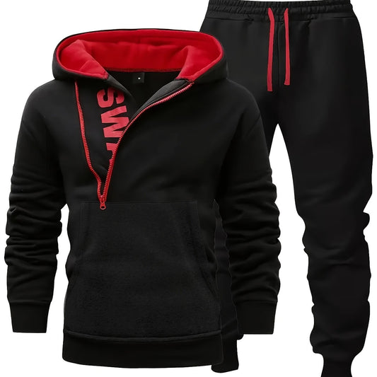 Men'S 2pcs Casual Tracksuit Set,