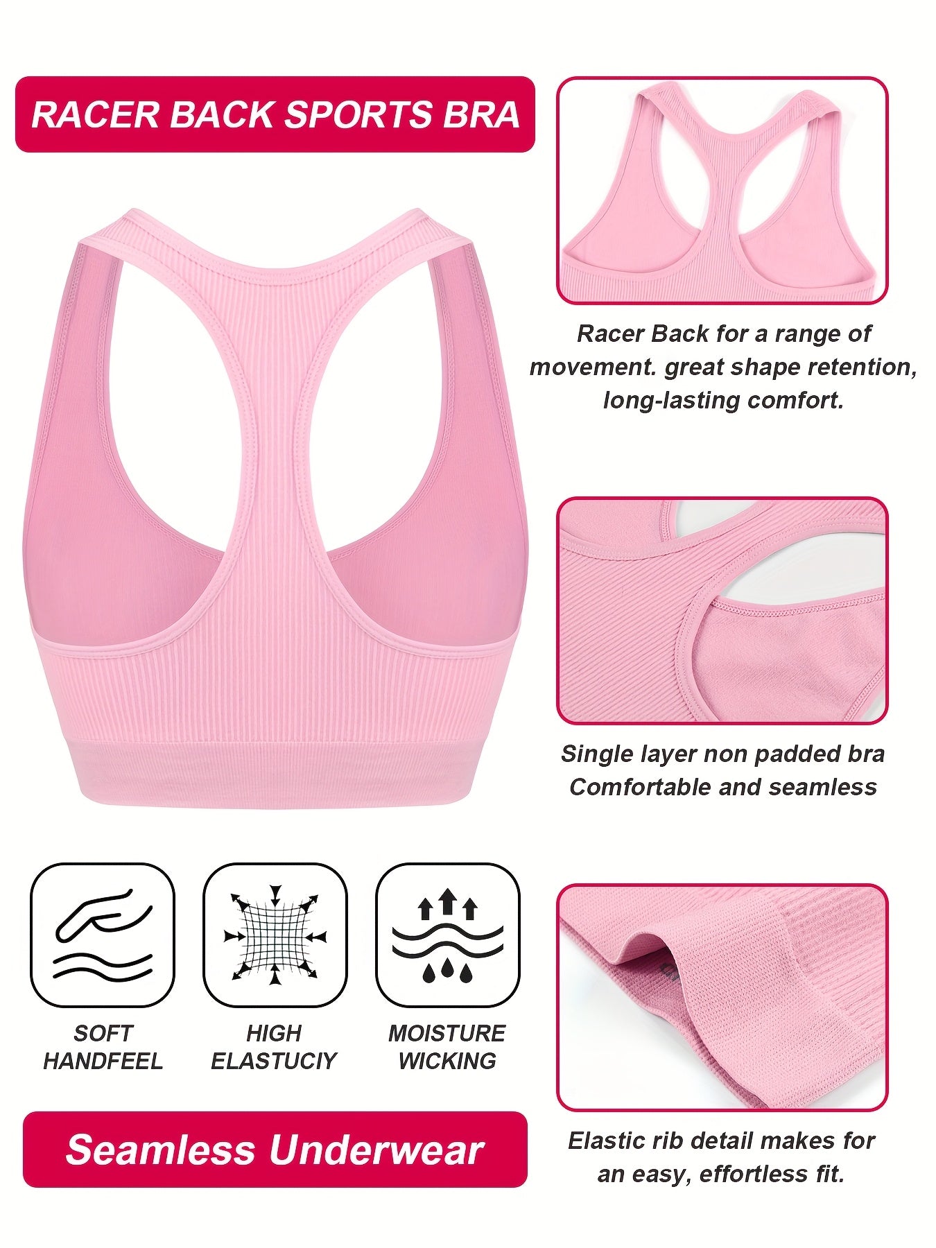 [Shock-absorbing Sports Bra]