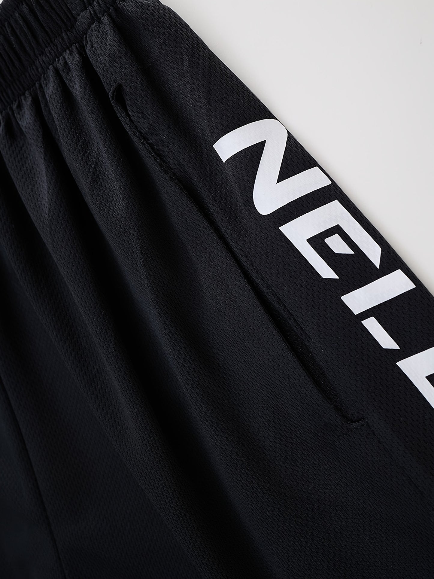 5pcs Men's Casual Basketball Shorts