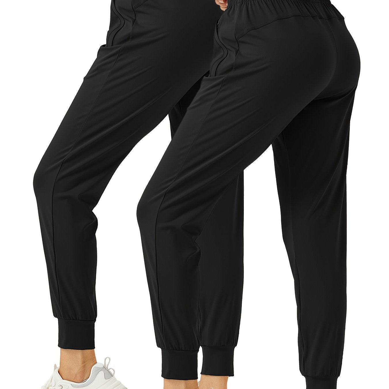 There Are Various Sizes And Colors Available For These Two Pairs Of Women's Jogging Pants