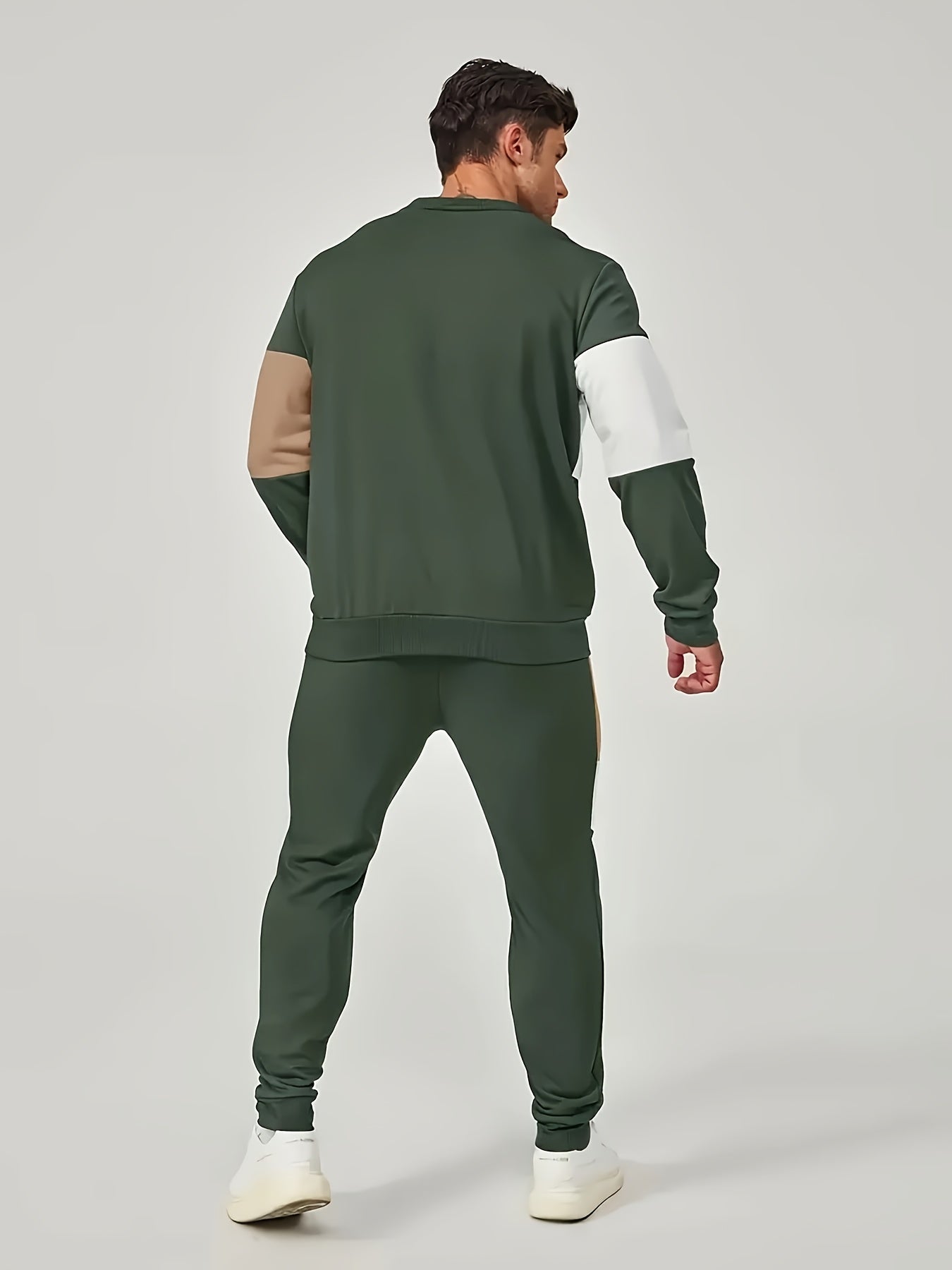 [4-pack Color Blocked Sweat Set]
