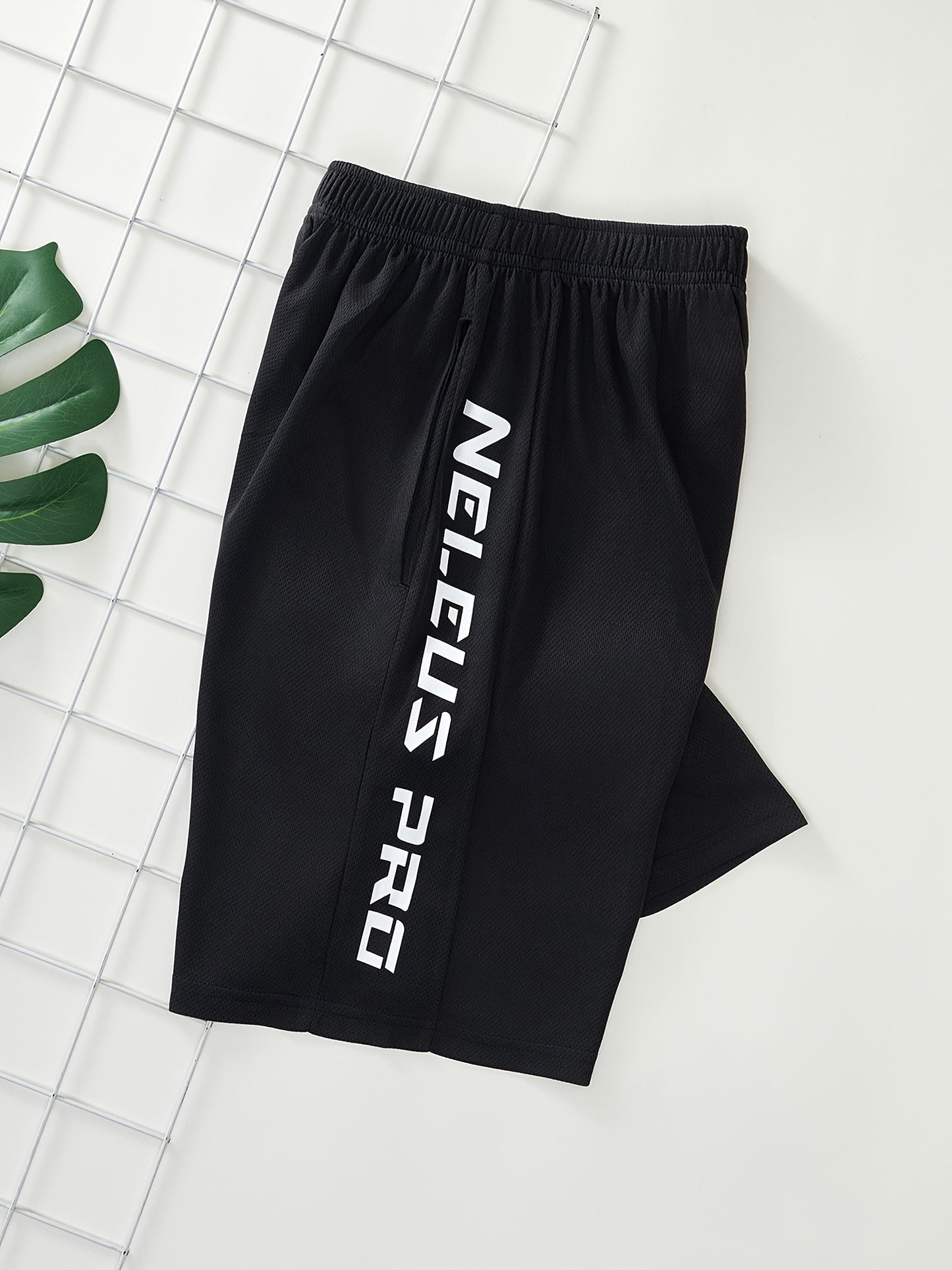 5pcs Men's Casual Basketball Shorts