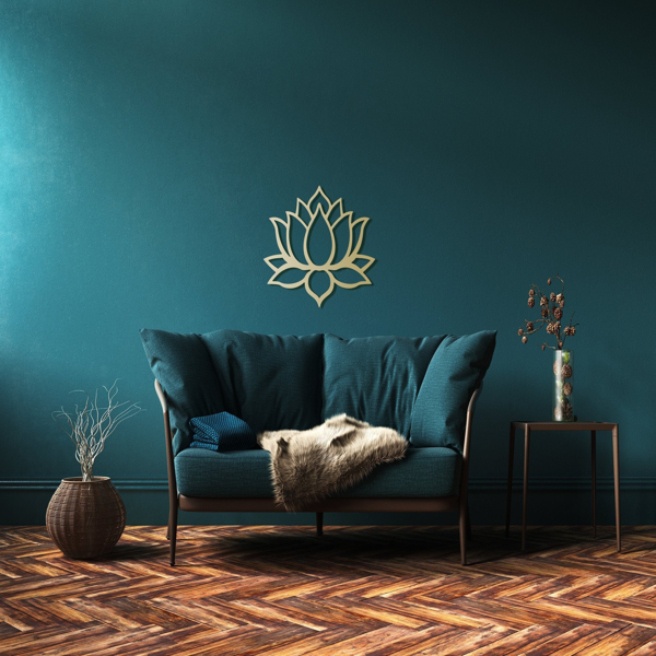 Lotus Metal Wall Art