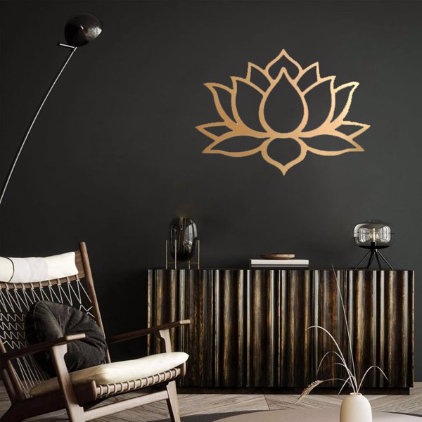 Lotus Metal Wall Art