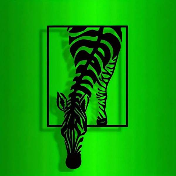 Minimalist Zebra Wall Art