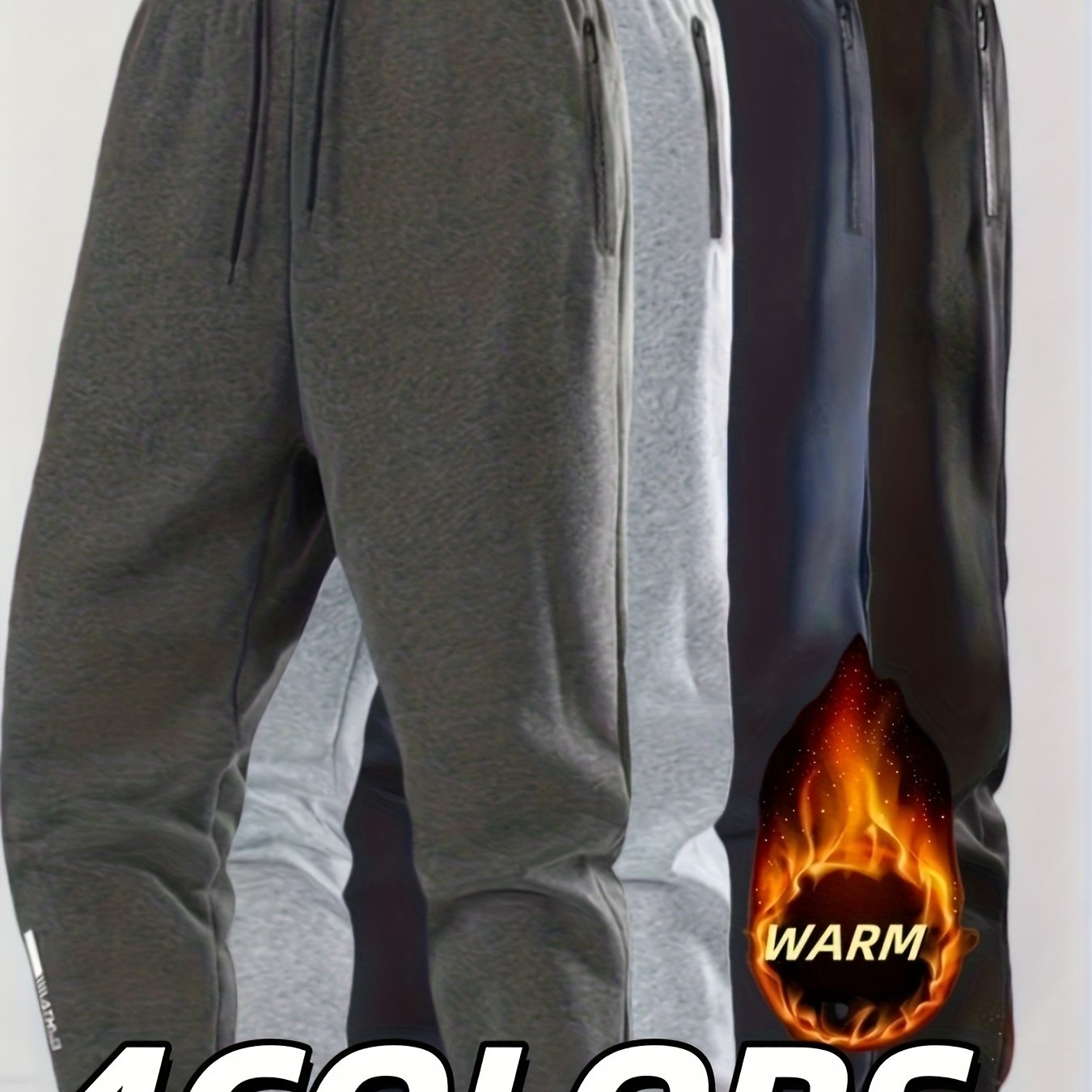 Men's Casual Mid-Rise Joggers