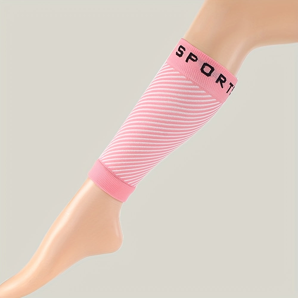 4 Pairs Womens Compression Sleeves Leg Warmers For Support