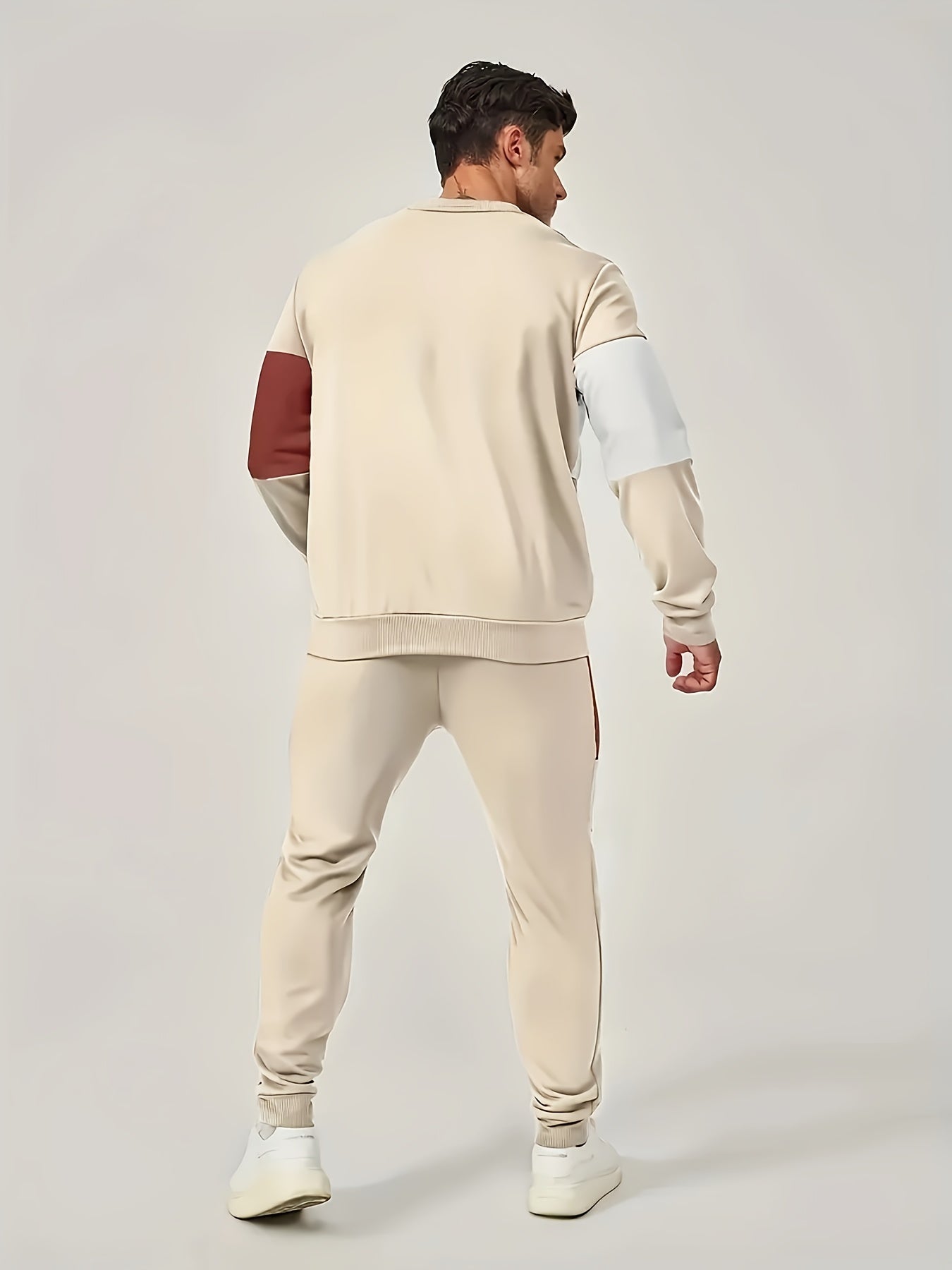 [4-pack Color Blocked Sweat Set]
