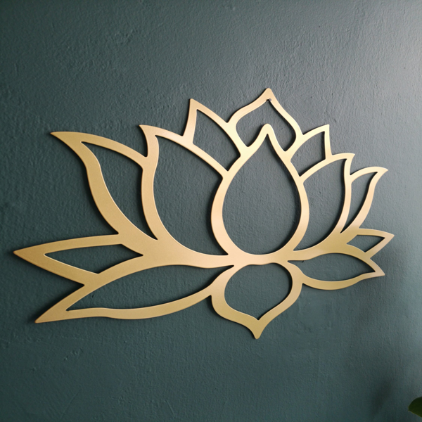Lotus Metal Wall Art