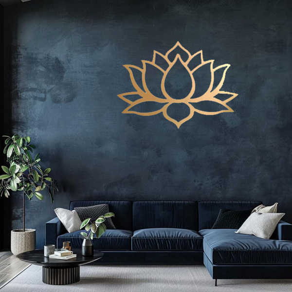 Lotus Metal Wall Art