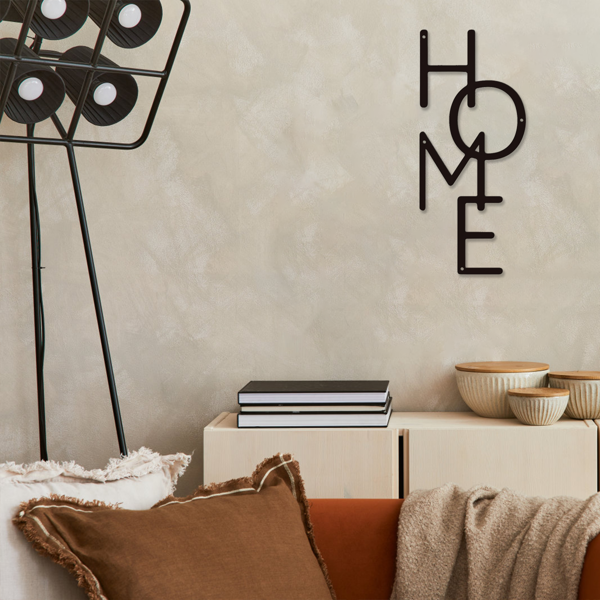 Unique Metal Home Sign for Entryway Decor and Housewarming Gift