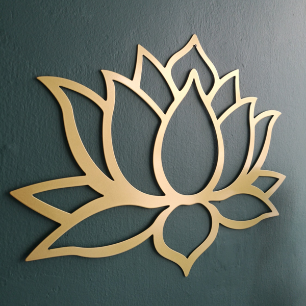 Lotus Metal Wall Art