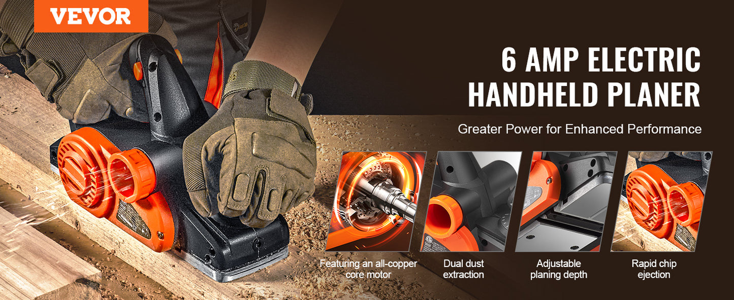 VEVOR Electric Hand Planer