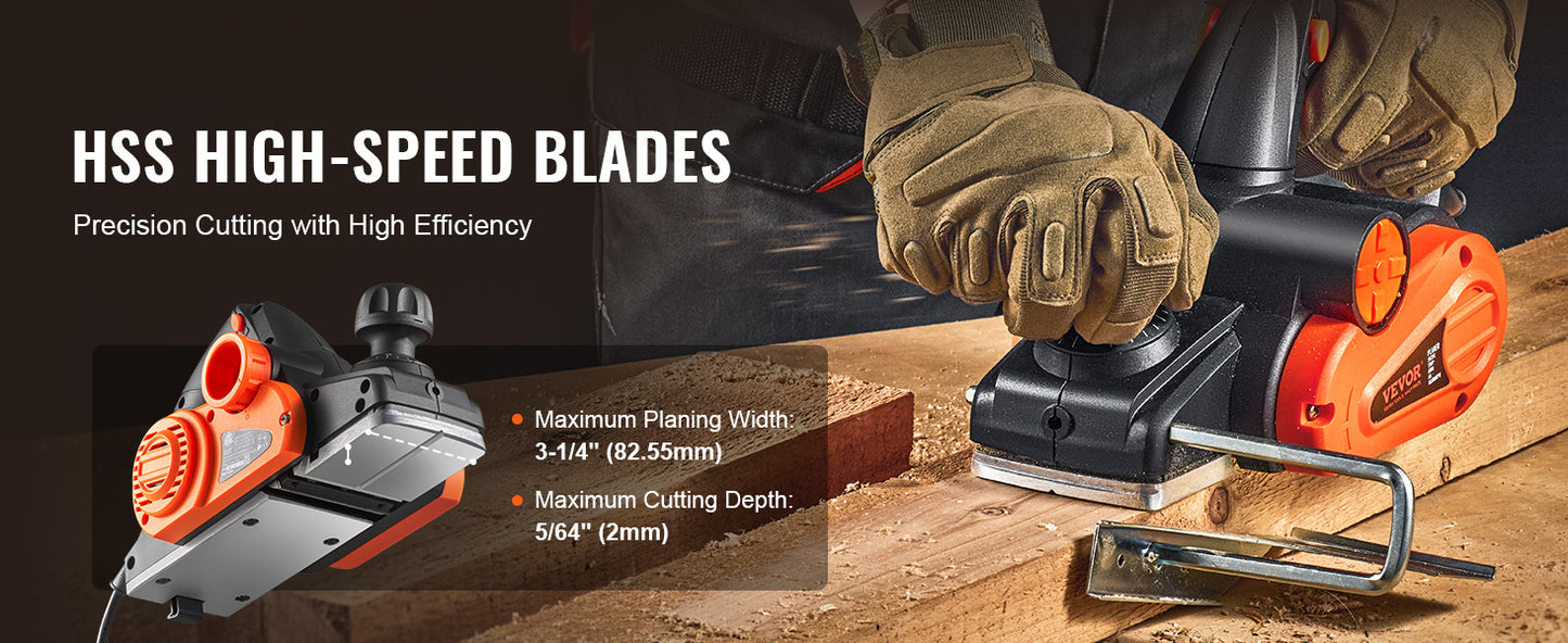 VEVOR Electric Hand Planer