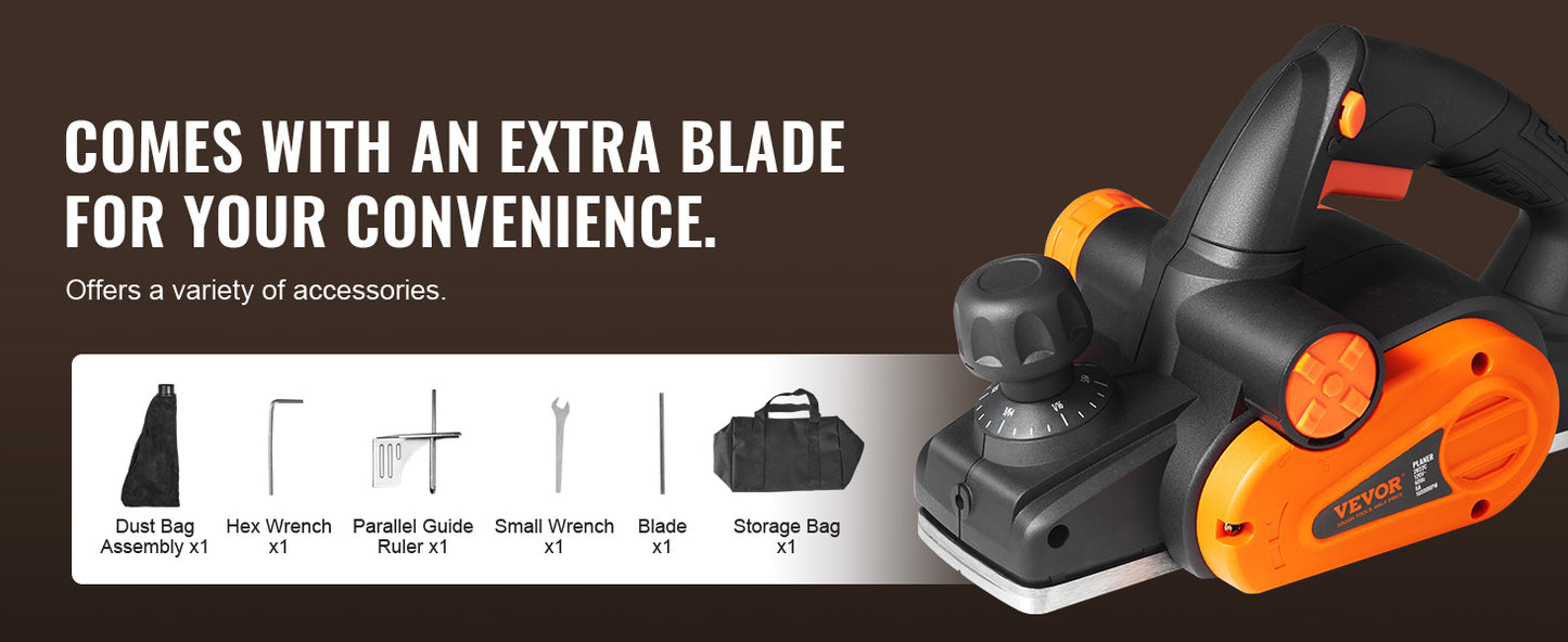 VEVOR Electric Hand Planer