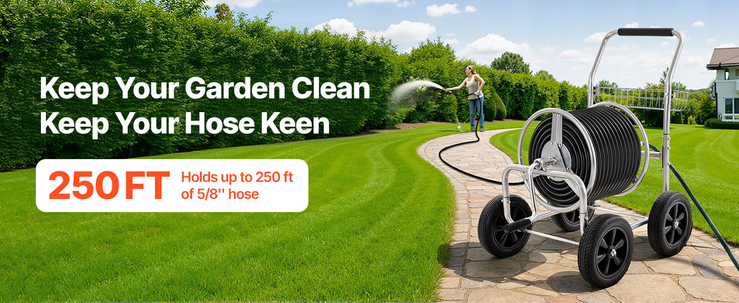 Garden Hose Reel Cart