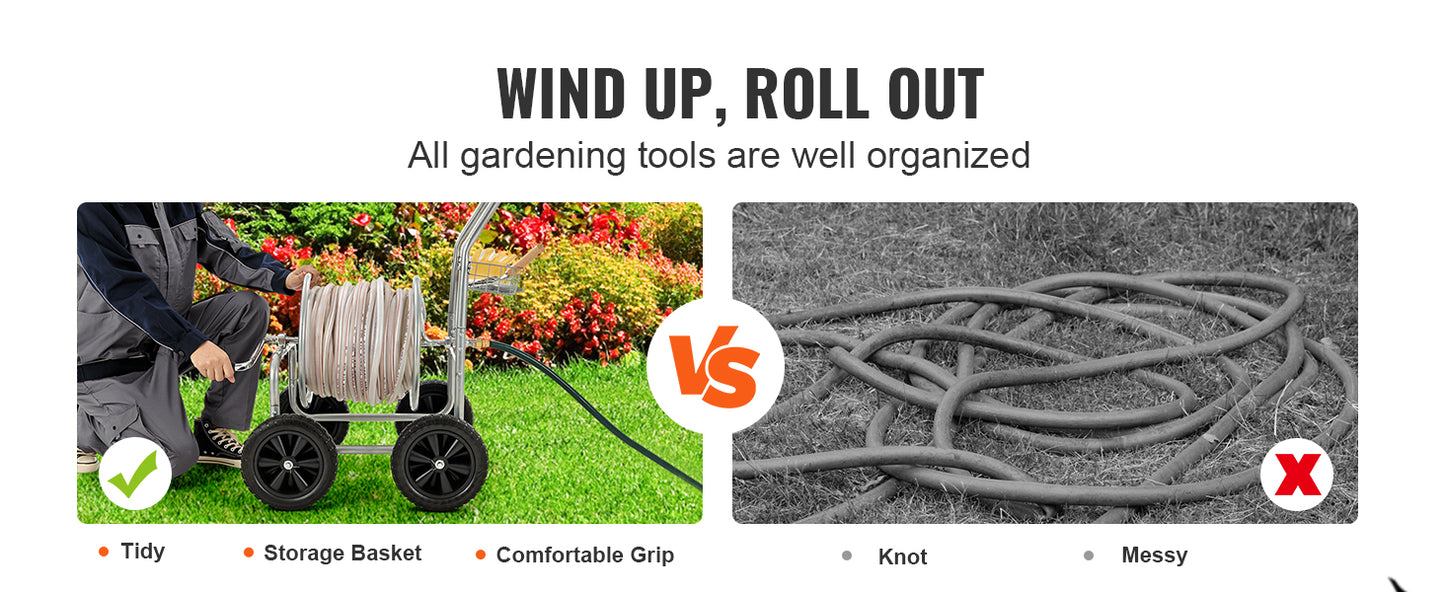 Garden Hose Reel Cart